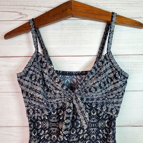 Miraclesuit 6522623 Pin Up Front Tie Underwire One Piece Swimsuit Sz XS-S ($178) - Picture 3 of 10